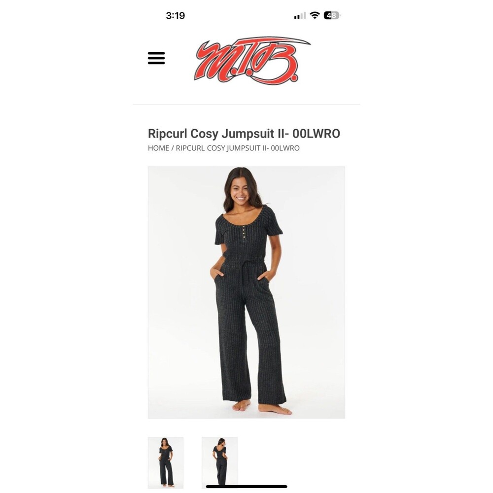 RipCurl Cosy Premium Surf Jumpsuit II - 00LWRO Black/Gray Large - Picture 15 of 16